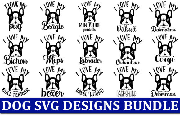 20 Dog Quotes Designs Bundle