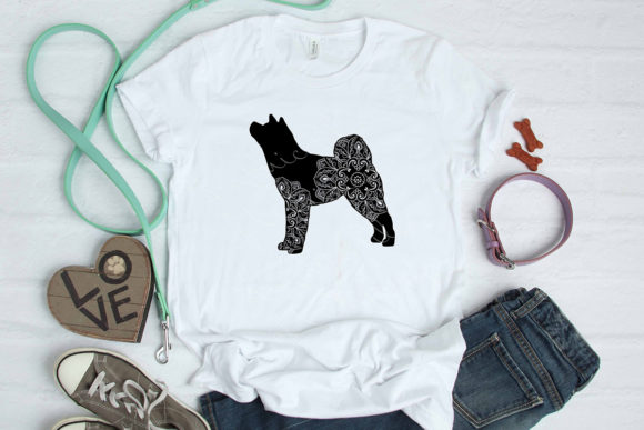 Akita Dog Mandala