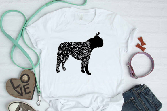Boston Terrier Dog Mandala