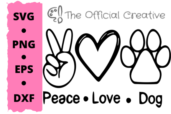 Peace Love Dog